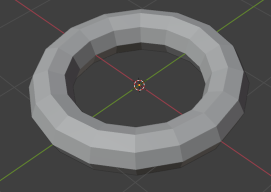 Default Blender torus