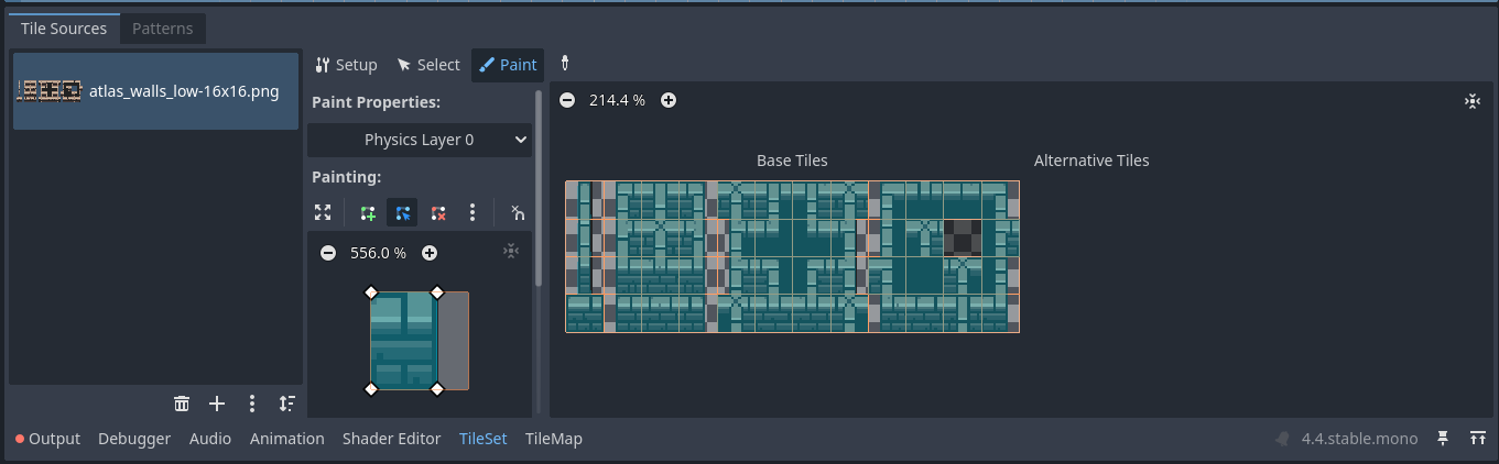 Tilemap collision